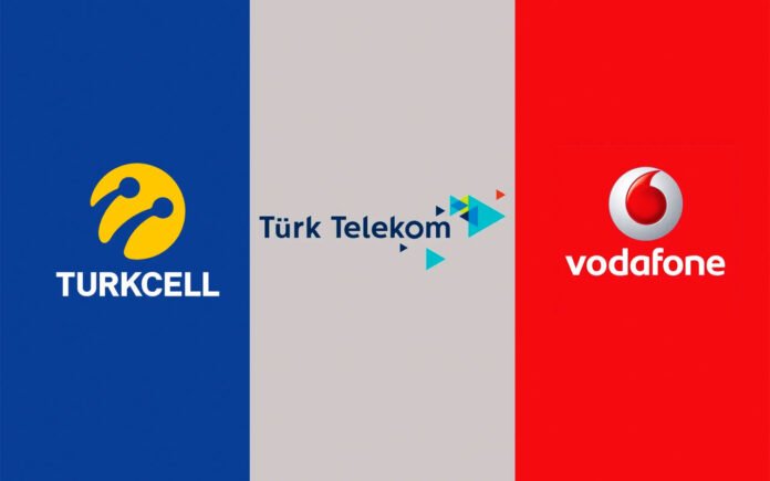 Turkcell Vodafone ve Türk Telekom