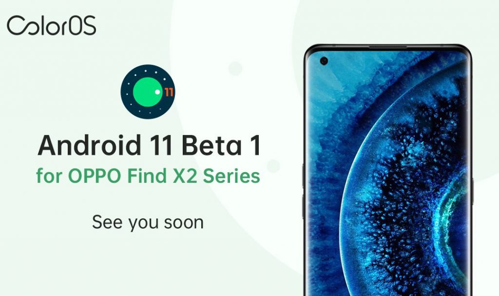 Find X2 için Android 11 Beta