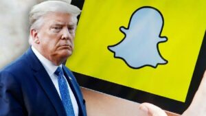 Snapchat Donald Trumpa fena kapak yapti