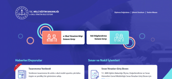 e okul VBS sistemine nasıl girilir? 2 e okul VBS