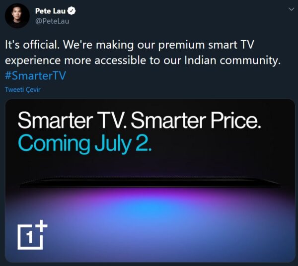 OnePlus'tan uygun fiyatlı akıllı televizyon geliyor