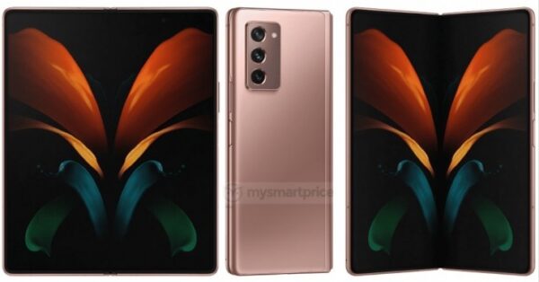 Samsung Galaxy Z Fold 2 5G'nin basın görselleri sızdırıldı