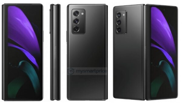 Samsung Galaxy Z Fold 2 5G'nin basın görselleri sızdırıldı