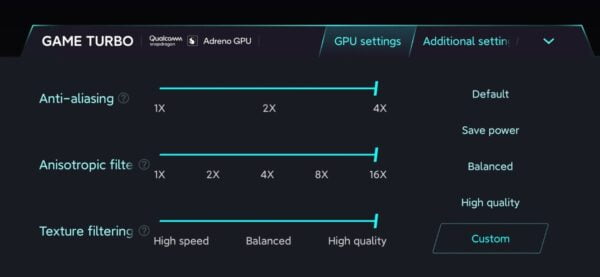 Xiaomi Mi 10 Pro+'da özelleştirilebilir GPU ayarları olacak