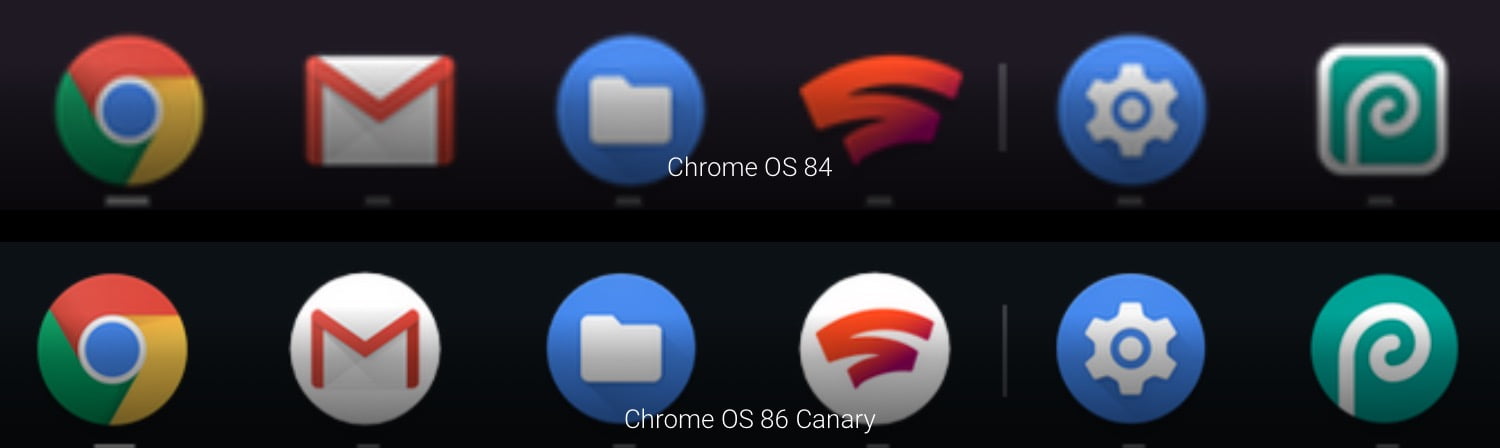 Chrome OS 86