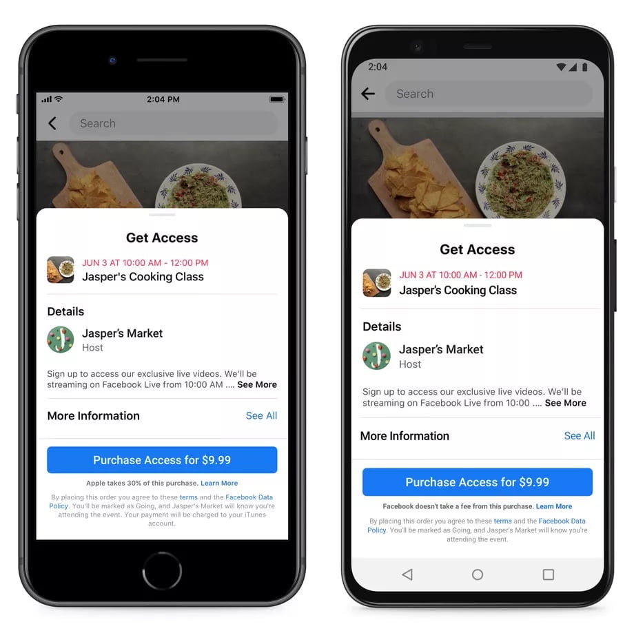 Facebook güncellemesi