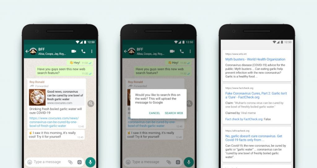 WhatsApp sahte haberler