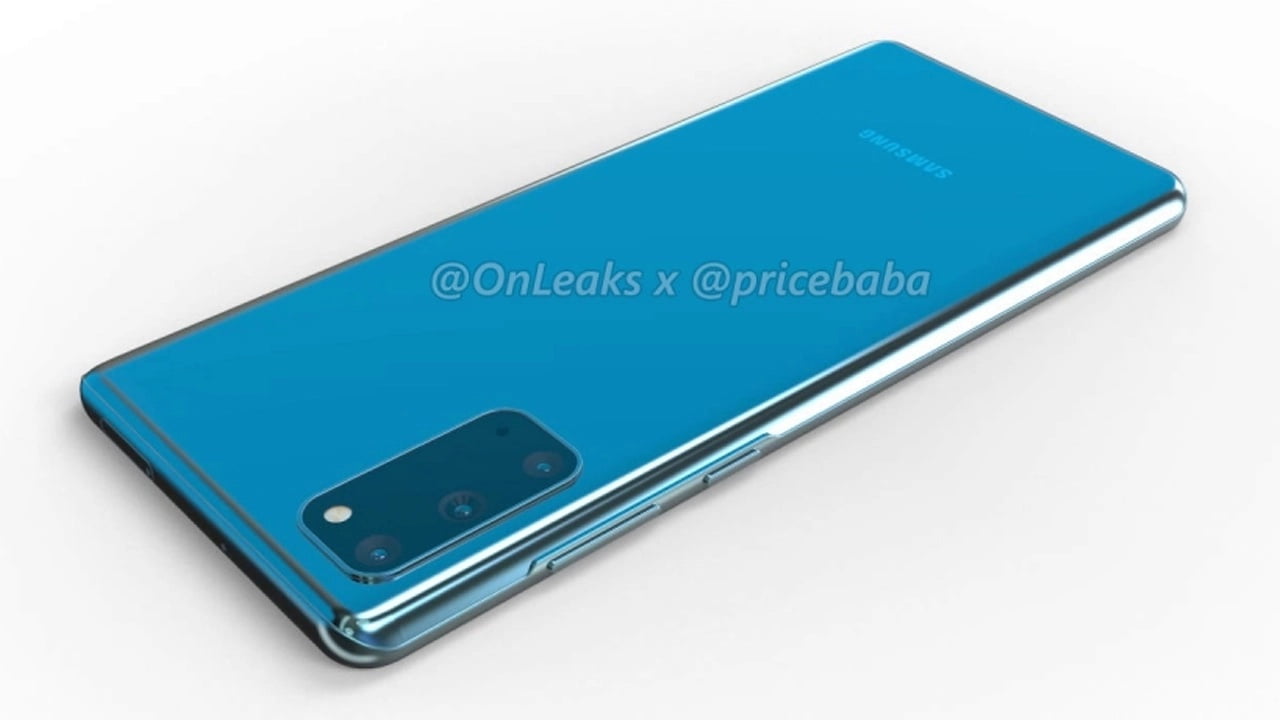 Galaxy S20 Fan Edition tasarımı