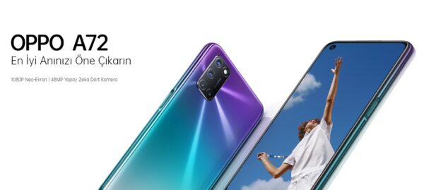 Oppo A72 inceleme: Büyük ekran, büyük pil, 5 kamera!