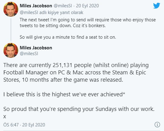 Football Manager 2020 rekor kırdı!