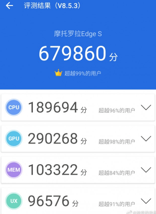 Motorola Edge S, Antutu listesinde göründü 3 Motorola Edge S, Antutu listesinde göründü