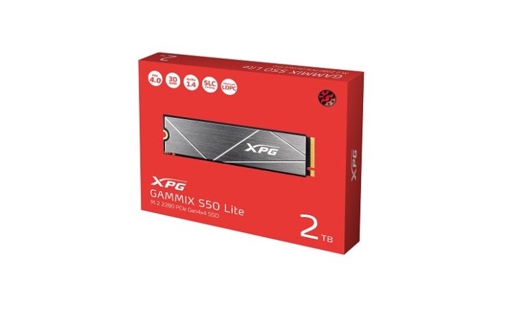 XPG Gammix S50 Lite PCIe Gen4 M.2 SSD: Yüksek performans, güçlü yapı