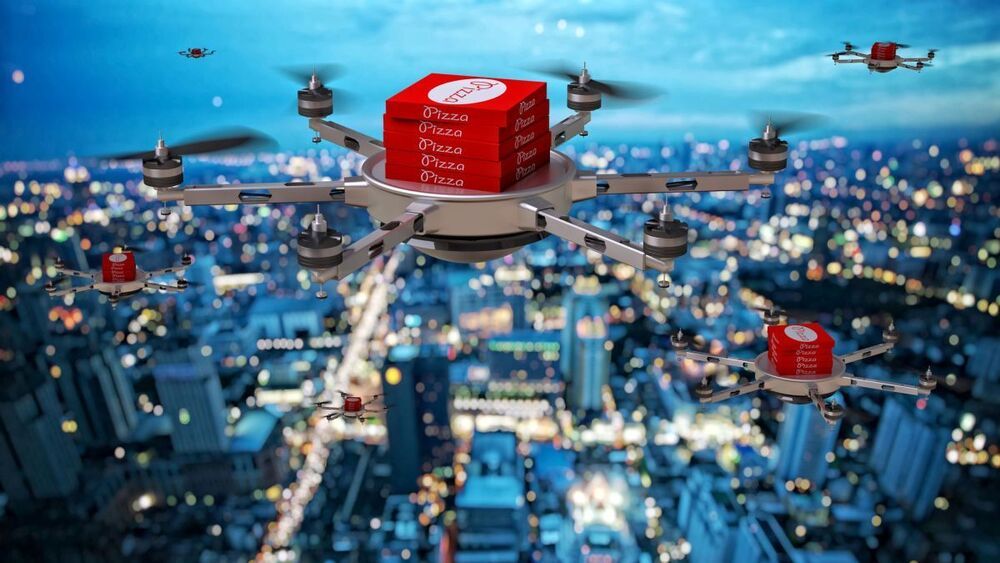 Pizza Hut drone ile pizza dağıtmaya başlıyor!
