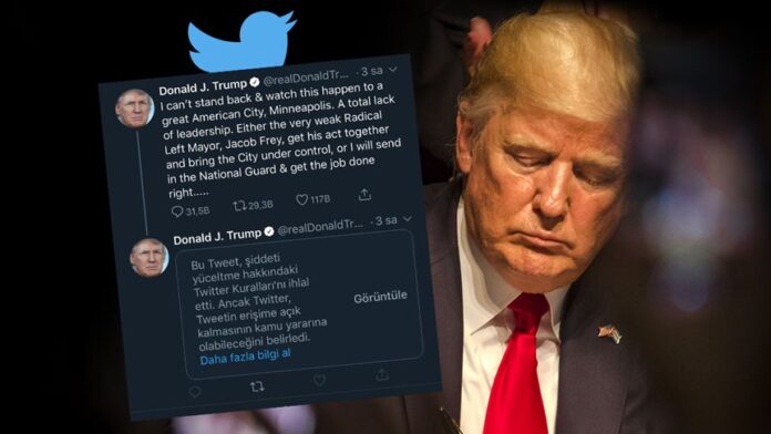 Donald Trump, Twitter'dan atıldı