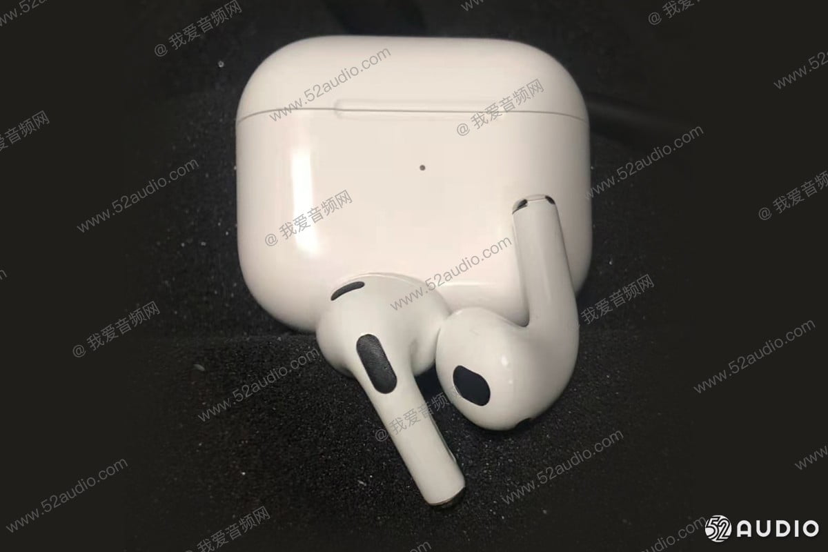 Apple AirPods 3 canlı olarak görüntülendi!