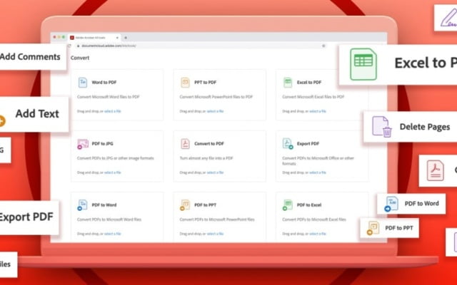 Adobe Acrobat Web güncellemesiyle bir çok yeni araç eklendi!
