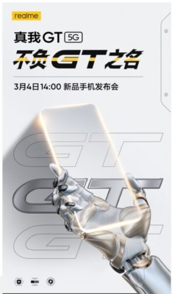 Realme GT 5G, Snapdragon 888 ile bu tarihte piyasada olacak