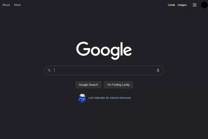 Google masaüstü arama için karanlık modu test ediyor