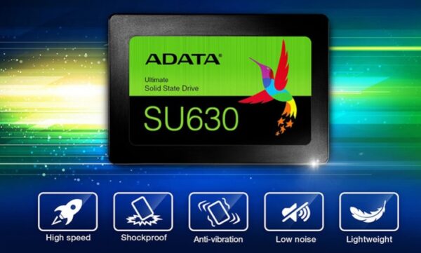 Adata SU630 960GB SSD disk ile performans ve sağlamlık bir arada