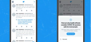 Twitter COVID-19 hakkında yanlış bilgiler içeren tweet'leri etiketleyecek 42 Twitter, COVID-19 aşıları hakkında yanlış bilgiler içeren tweet'leri etiketleyecek