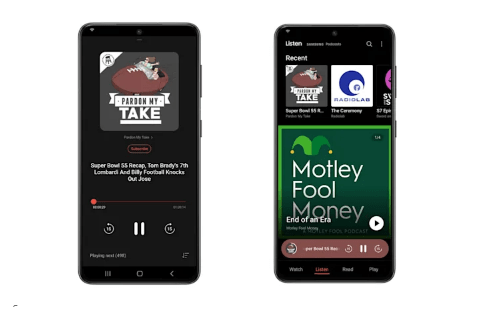 Samsung, eğlence uygulamasına bir podcast bölümü ekliyor