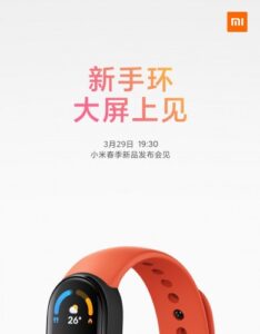 Xiaomi Mi Smart Band 6, 29 Mart'ta geliyor