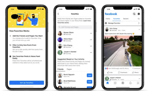 Facebook, Haber Kaynağı hikayelerini kronolojik sırayla gösterecek
