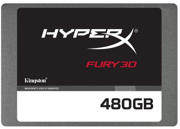 HyperX Fury 3D 480GB SSD ile uygun fiyata yüksek performans