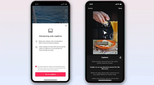 TikTok sonunda otomatik altyazı özelliği getiriyor