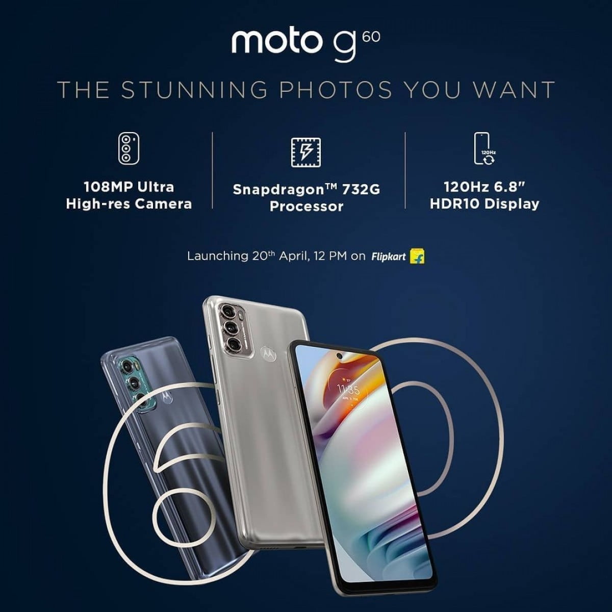 Motorola, Moto G60 ve Moto G40 Fusion'ın temel özelliklerini tanıttı