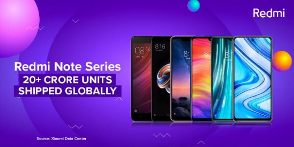 Xiaomi, dünya çapında 200 milyon adet Redmi Note serisi akıllı telefon sattı