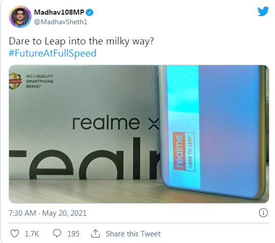 Realme X7 Max 5G yolda! İşte detaylar