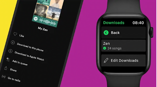 Spotify kullanıcıları artık Apple Watch'tan müzik indirebilecek