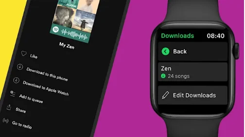 Spotify kullanıcıları artık Apple Watch'tan müzik indirebilecek