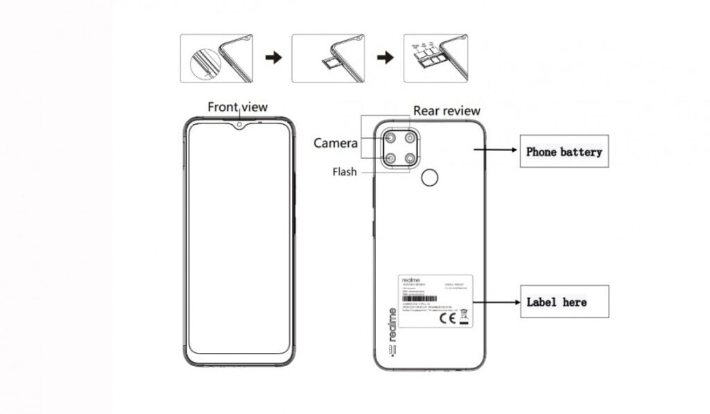 RMX3261 model numaralı Realme telefonu geliyor 1 11 1