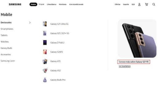 Samsung Meksika web sitesi yanlışlıkla Galaxy S21 FE'yi ortaya çıkardı