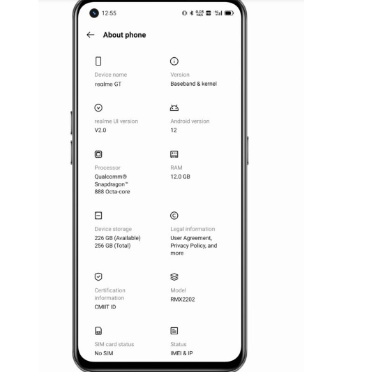 Realme, Android 12 Beta 1'in bu ay Realme GT ile satışa sunulacağını duyurdu