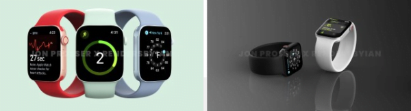 Apple Watch Series 7 render görüntüleri sızdı