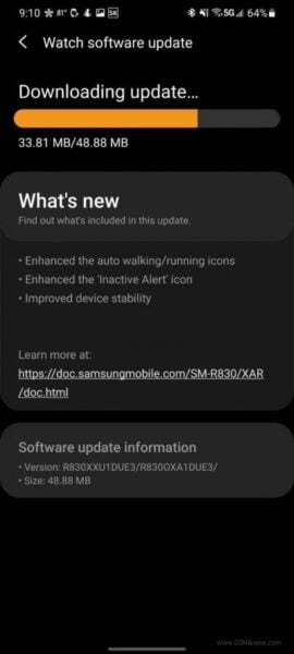 Samsung Galaxy Watch 3 ve Watch Active 2 güncelleme alıyor