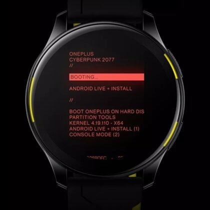 OnePlus Watch Cyberpunk 2077