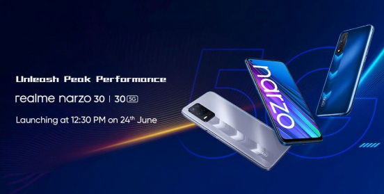 Realme Narzo 30 5G, 4G ve renk çeşitleri sızdırıldı