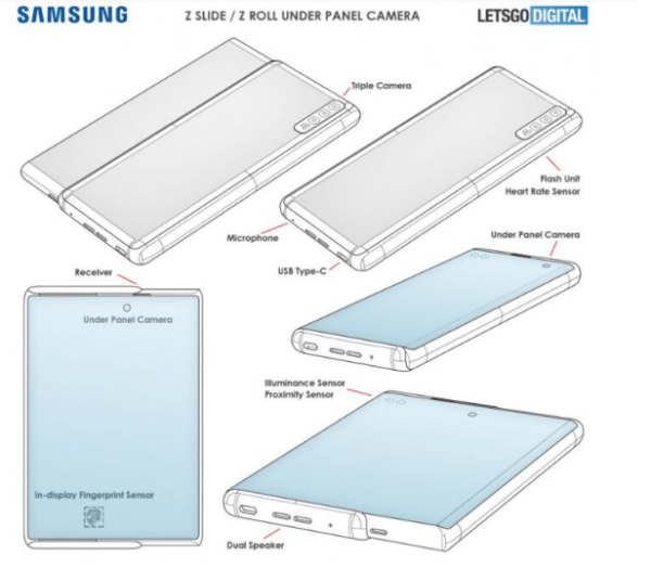 Samsung Galaxy Z Roll cihazının olası görüntülerü sızdırıldı 