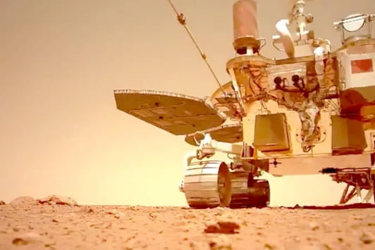 Mars gezegeninden ses ve video görüntüleri paylaşıldı!