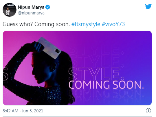  vivo Y73, üçlü kamera kurulumuyla geliyor  