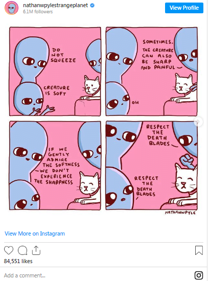 Apple, animasyon işine giriyor! Animasyon Strange Planet web çizgi romanına dayanacak