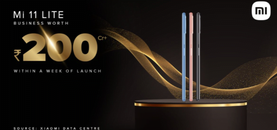 Xiaomi Mi 11 Lite, ile lansmanın ilk haftasında rekor kırdı