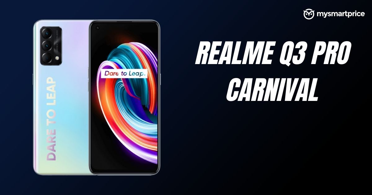 Realme Q3 Pro Carnival Edition, 12GB RAM varyantı satışa çıkıyor