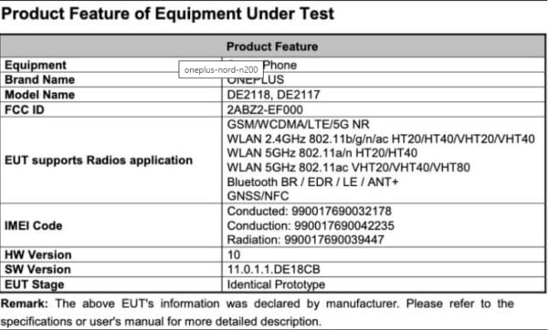 OnePlus Nord N200 5G yakın zamanda tanıtılabilir 2 OnePlus Nord N200 5G yakın zamanda tanıtılabilir