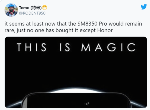 Snapdragon 888 Pro Honor'a özel kalacak