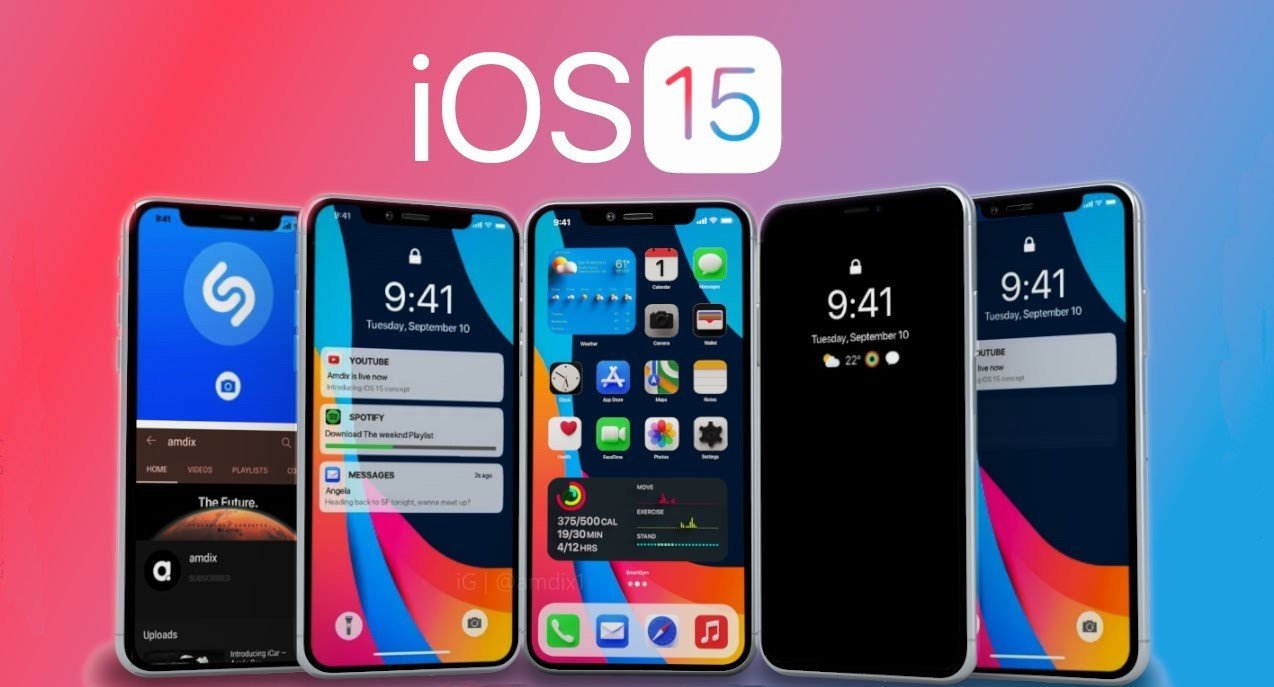 iOS 15 sürümü için